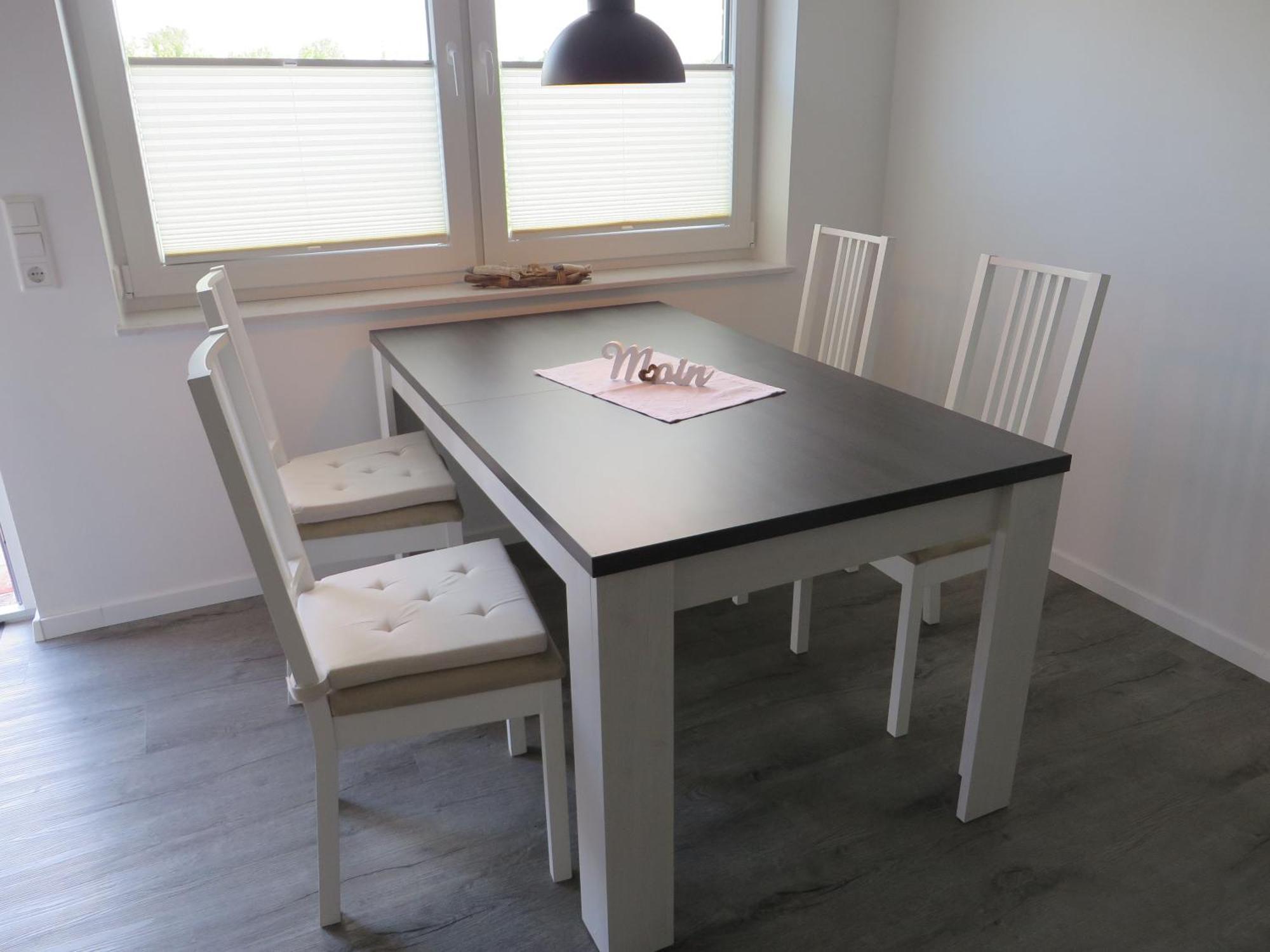 Neu Huus Up Hoecht Fewo 2 Dornum Bagian luar foto