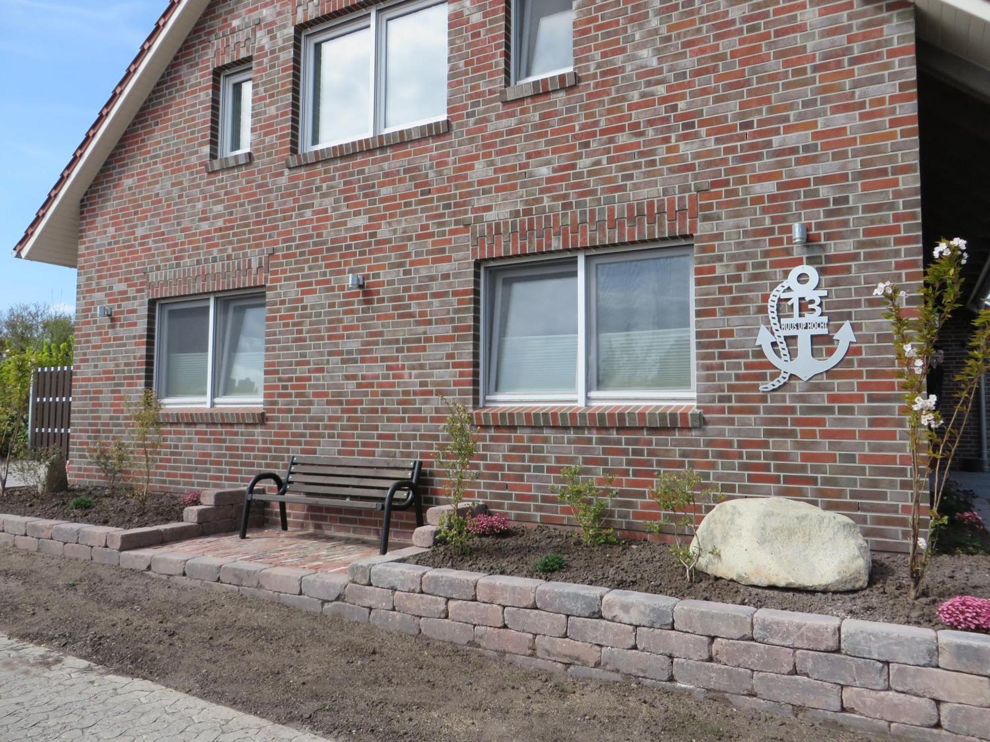 Neu Huus Up Hoecht Fewo 2 Dornum Bagian luar foto